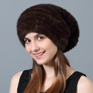 1808006 knitted mink fur hat eileenhou (11)