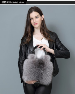 1808013 fox fur handbag EILEENHOU(48)