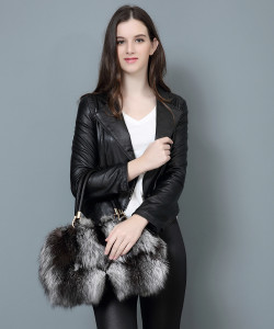 1808014 fox fur handbag LVCOMEFF (10)