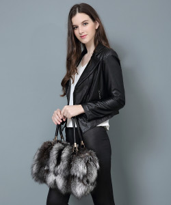 1808014 fox fur handbag LVCOMEFF (12)