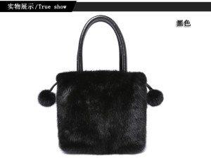 1808017 mink fur handbag eileenhou (3)