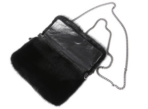 1808018 mink fur message handbag eileenhou (5)