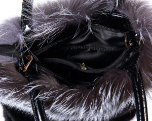 1808028 mink fur handbag with fox fur trimming LVCOMEFF(12)