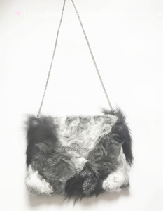 1808032 rabbit sheep lamb fur handbag clutch (15) - 副本