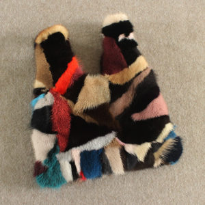 1808065 mink fur handbag eileenhou multicolor (1) - 副本