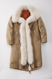 down coat with fox collar 1809115 LVCOMEFF (2)