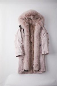 down coat with fox collar 1809132 EILEENHOU (4)