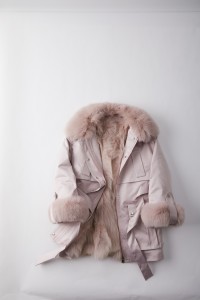 down coat with fox collar eileenhou LVCOMEFF 1809135(37)
