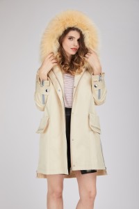 down coat with raccoon collar 1809121 LVCOMEFF (12)