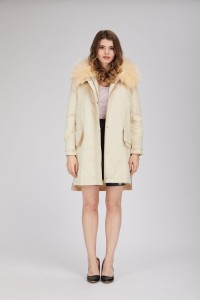 down coat with raccoon collar 1809121 LVCOMEFF (2)