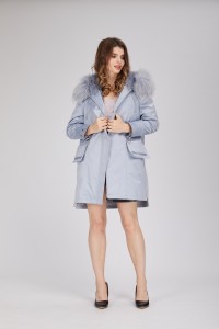 down coat with raccoon collar 1809121 LVCOMEFF (40)