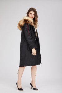 down coat with raccoon collar 1809137 LVCOMEFF (11)