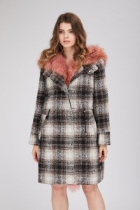 down coat with raccoon collar 1809143 EILEENHOU (21)