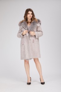 down coat with raccoon collar 1809143 EILEENHOU (36)