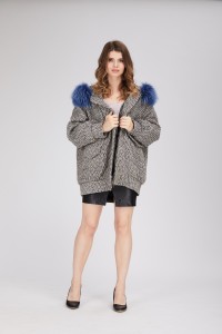 down coat with raccoon collar 1809147 EILEENHOU (40)