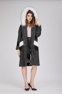 down coat with raccoon collar lvcomeff 1809144 (15)