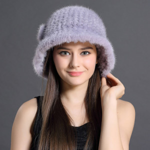 knitted mik fur hat eileenhou 1808021 (10)
