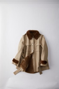 sheep leather coat with min k fur collar 1809159 EILEENHOU (4)