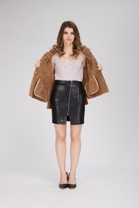 sheep leather with mink fur collar 1809155 EILEENHOU (31)