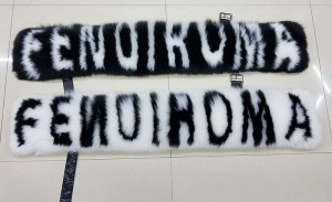 1809001 fox fur letter scarf number letter eileenhou (21)