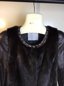 1809007 mink fur coat with sheep leather sleeve eileenhou (5)