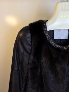 1809007 mink fur coat with sheep leather sleeve eileenhou (6)