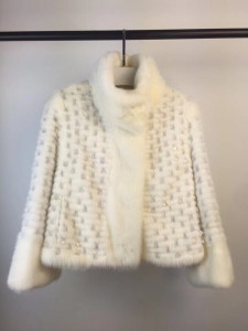 1809012 mink fur coat eileenhou white (4)