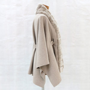 1809028 wool coat with rex rabbit fur trimming eileenhou (4)