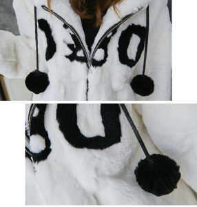 1809034 rex rabbit fur coat with hood eileenhou (3)