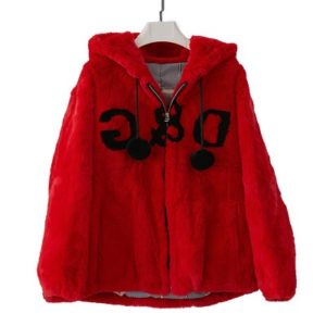 1809034 rex rabbit fur coat with hood eileenhou (5)
