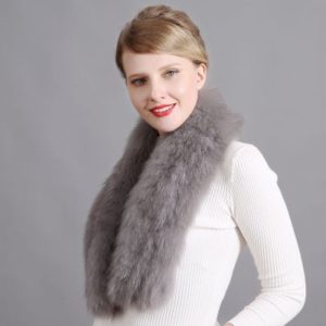 1809058 knitting fox fur scarf wholesaler eileenhou (6)