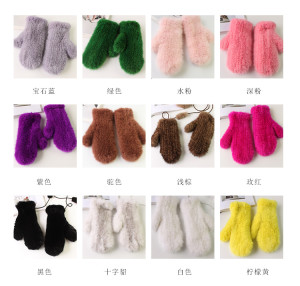 1809064 KNITTED mink fur glove eileenhou (28)