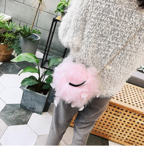 1809071 ostrich fur mini handbag eileenhou (27)