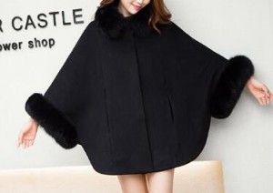 wool coat with fox fur trimming 1809079 (11)