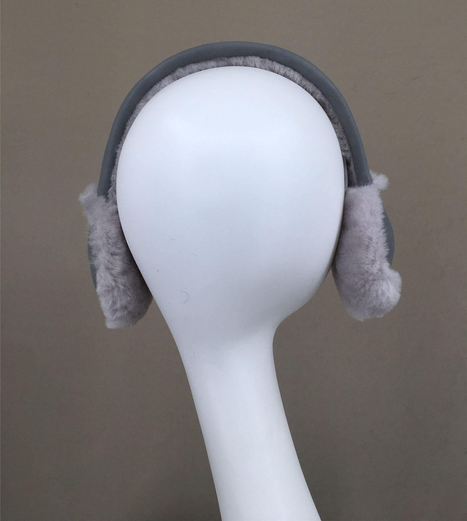 real sheep fur one fur earmuffs earflaps lvcomeff 2210009 - Image 5