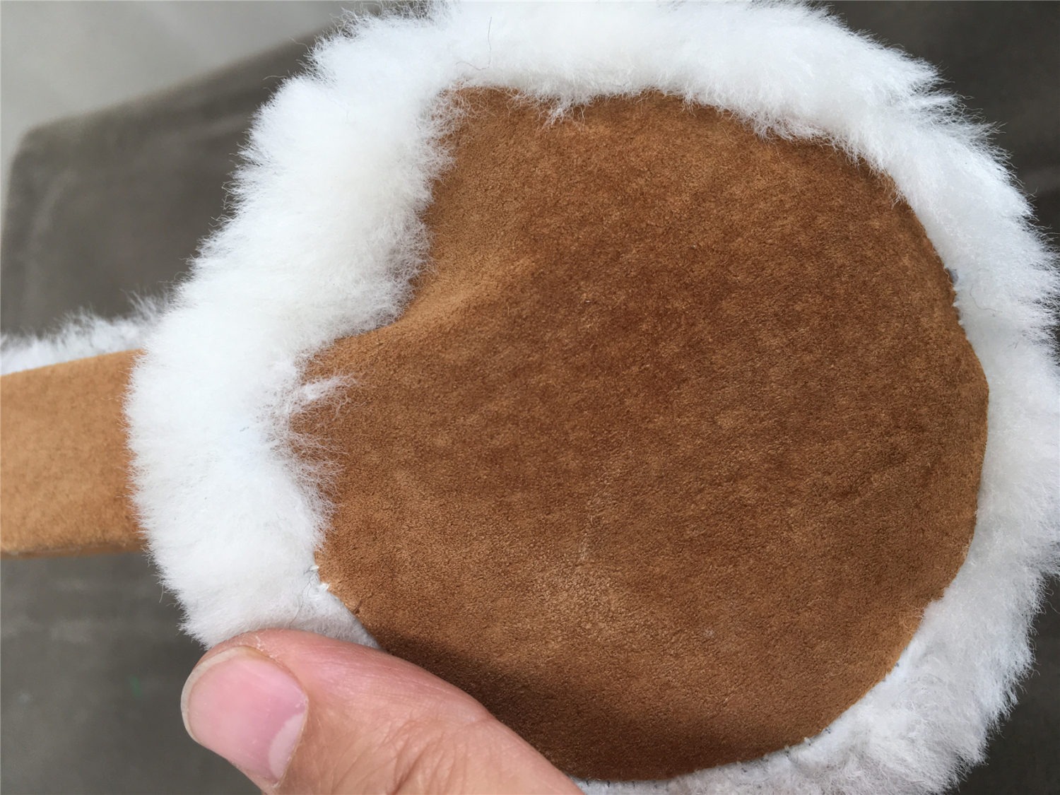 real sheep fur one fur earmuffs earflaps lvcomeff 2210009 - Image 6