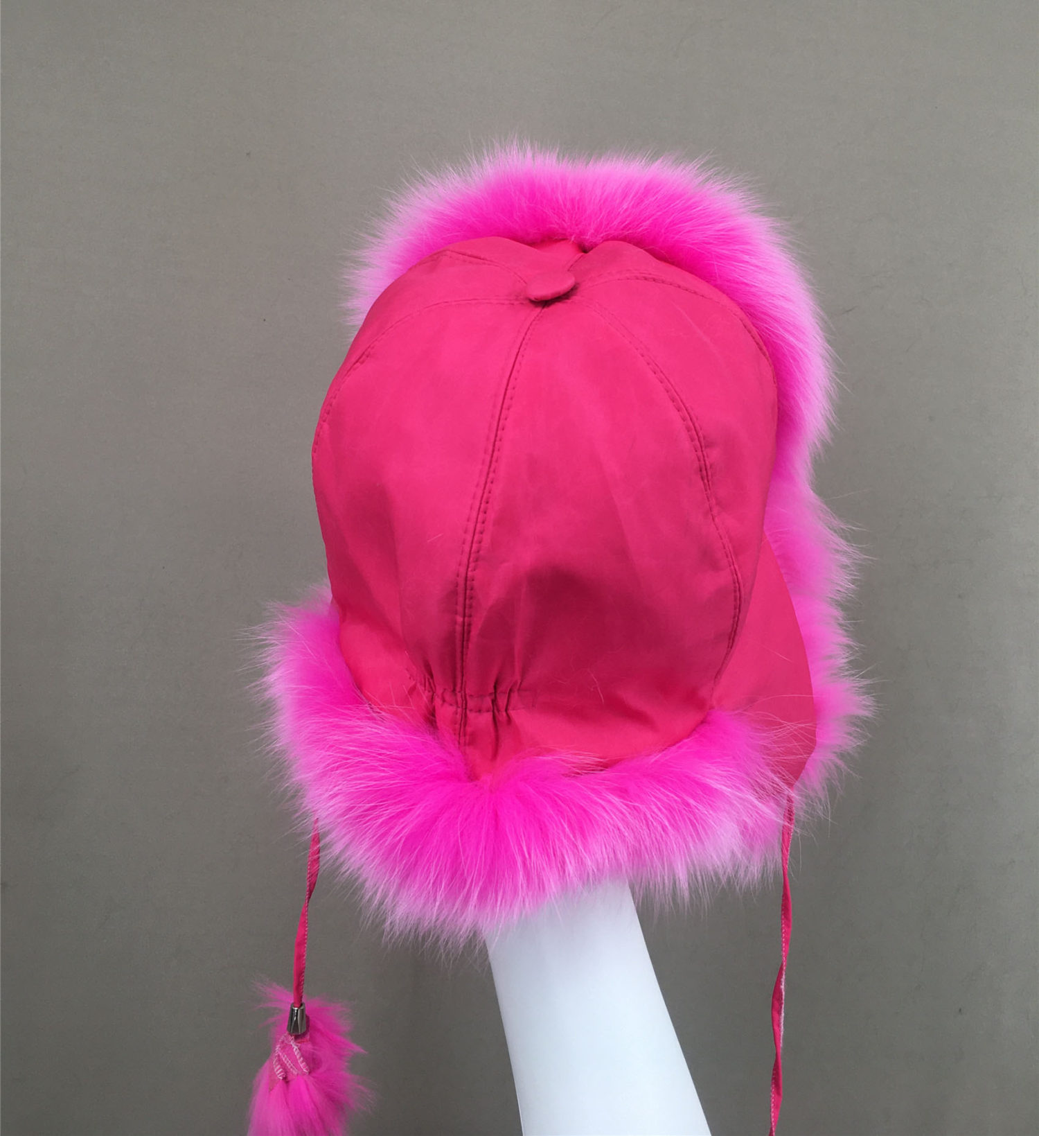 real fox fur ushanka hat trapper hat lvcomeff 2210011 - Image 7