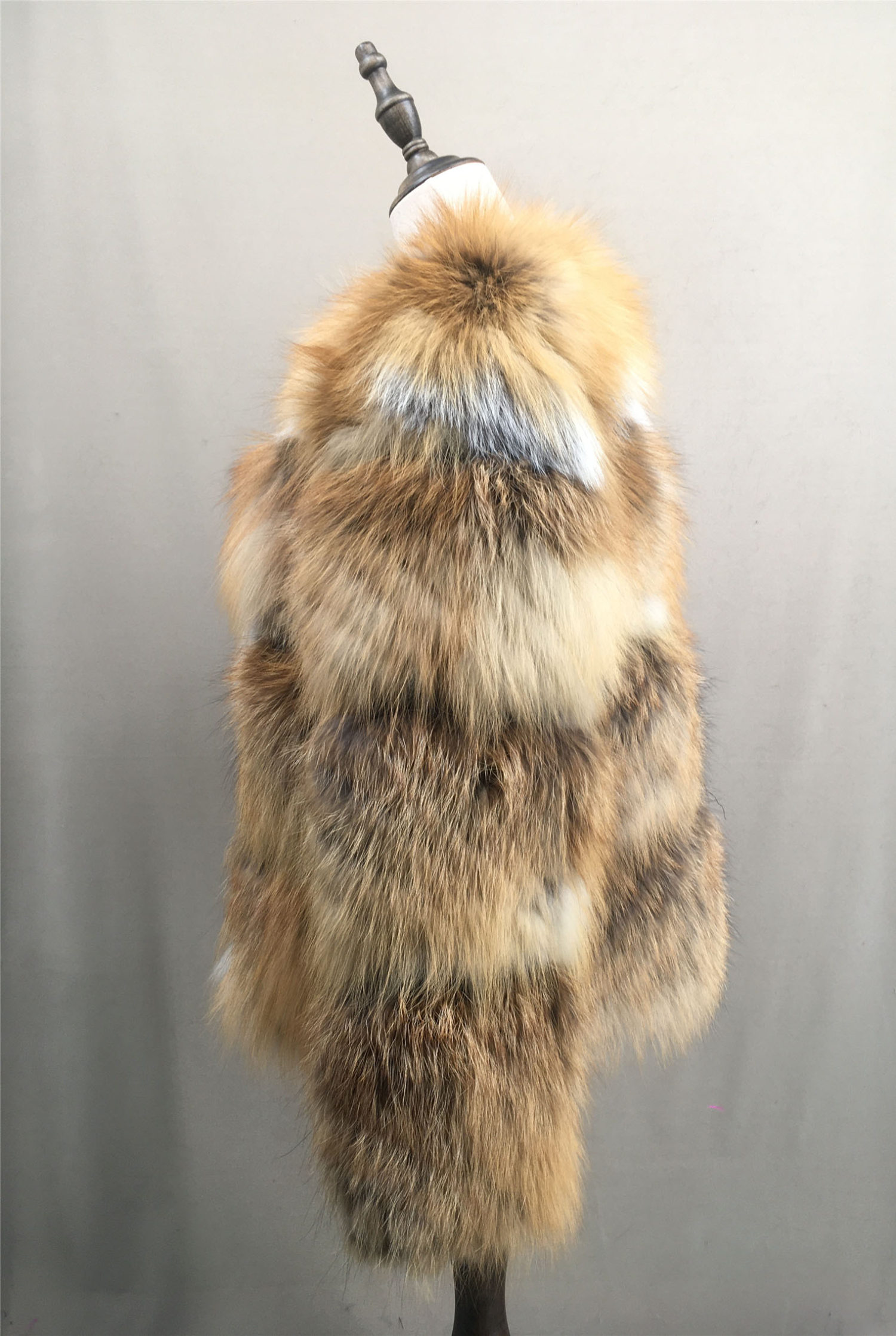 real fox fur stripe jacket lvcomeff 2210016 - Image 6